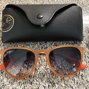 Rayban orange sunglasses